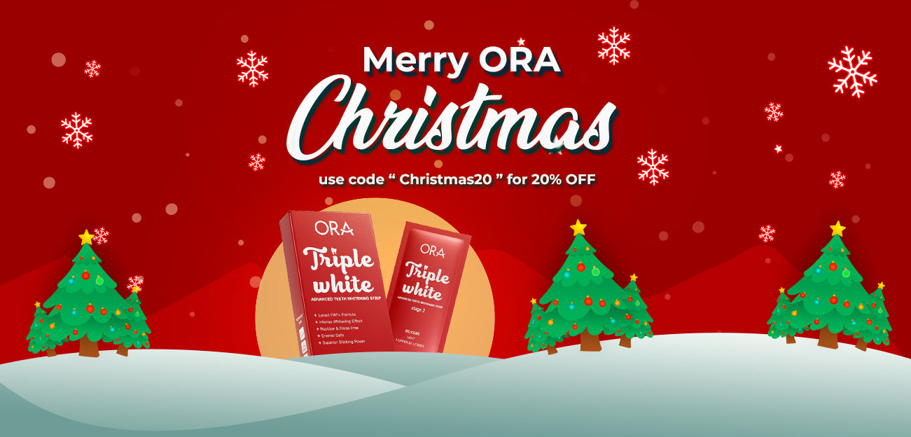 ORA Triple White banner