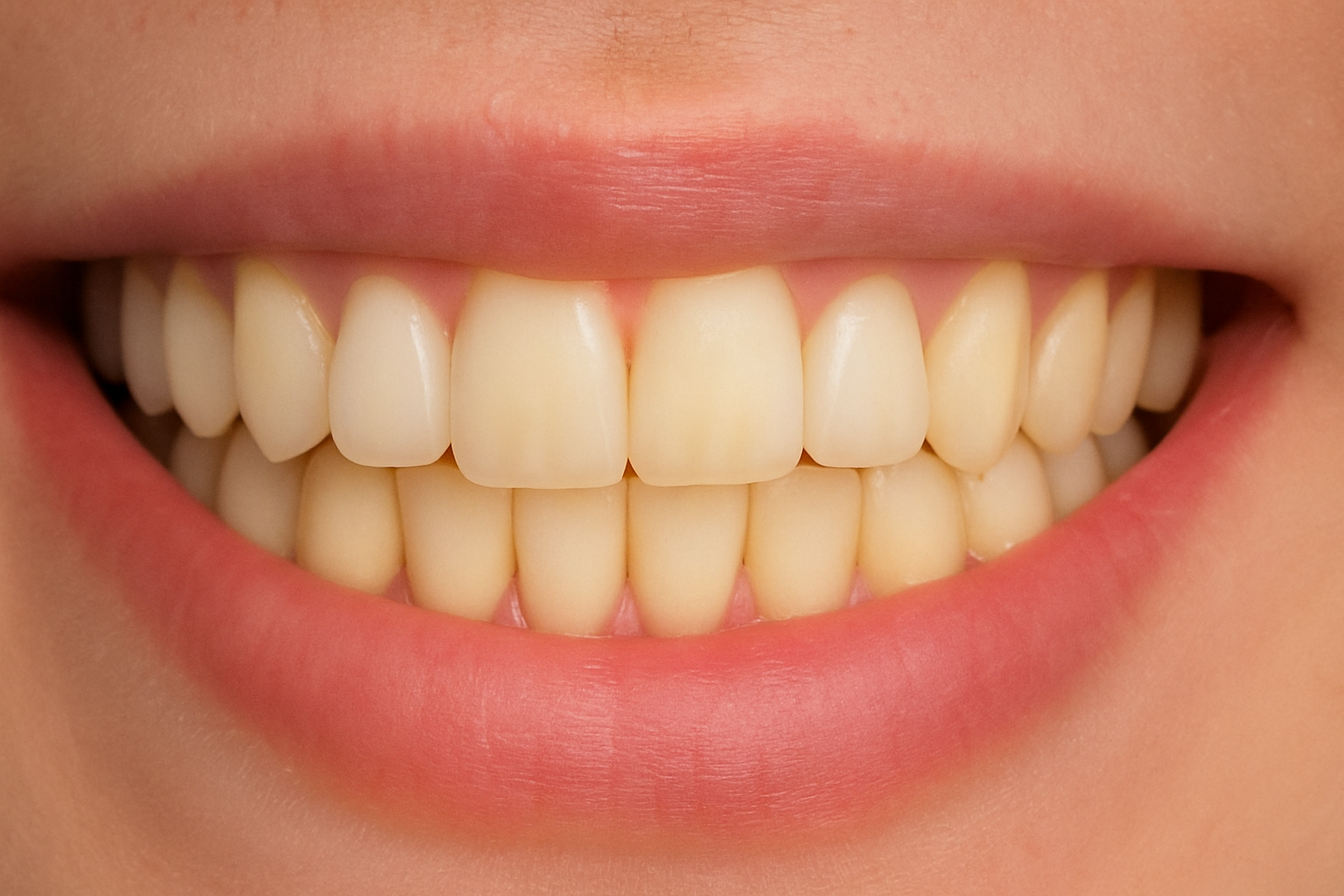 Teeth after whitening